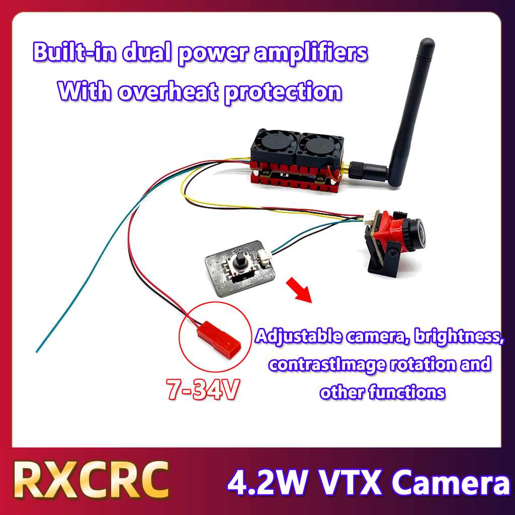RXCRC 5.8G 48CH 4.2W High Powe - Drone Frame recension och pris