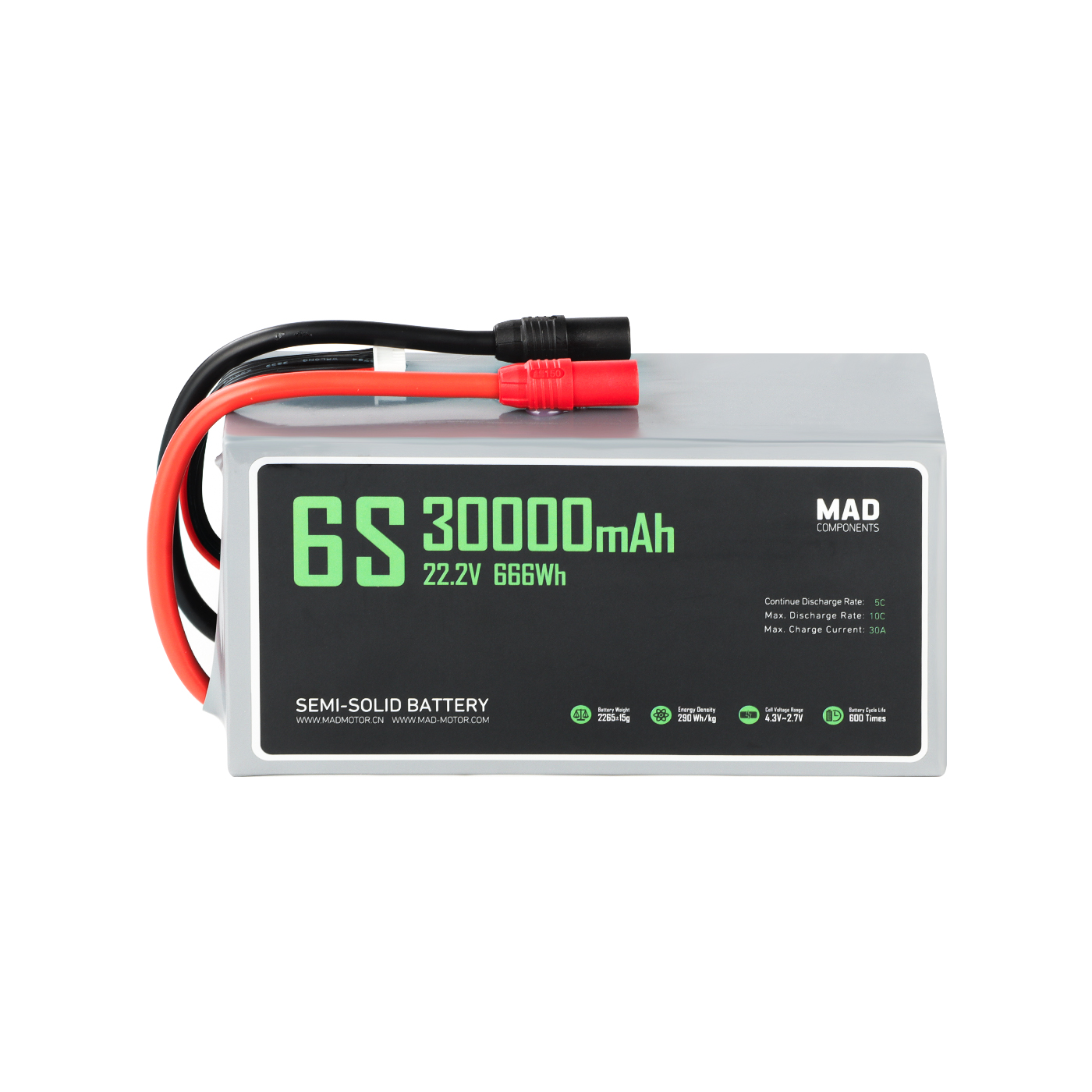 ATV 6S 30Ah High Power Drone S - Drone Battery recension och pris