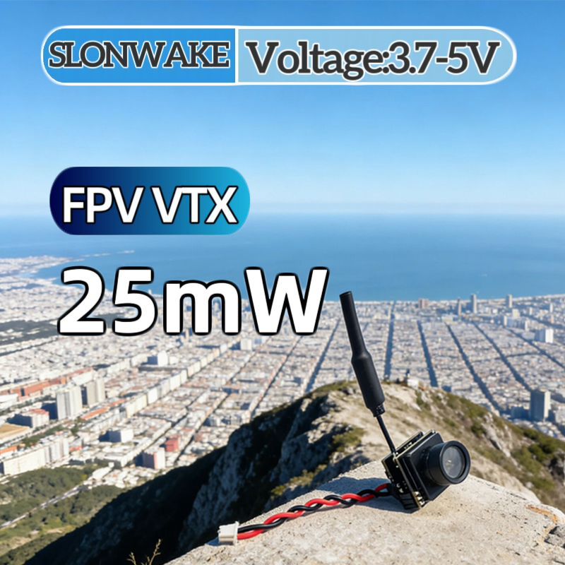 SLONWAKE FPV 25mW power simula - Drone Frame recension och pris