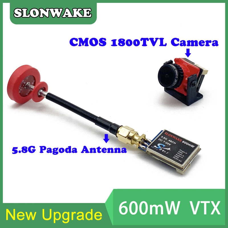 Ready to use 5.8G 48CH 600mW v - Drone Frame recension och pris