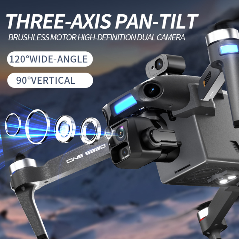 2026 New 8K Dual Camera Drone  - Drone Gps Module recension och pris