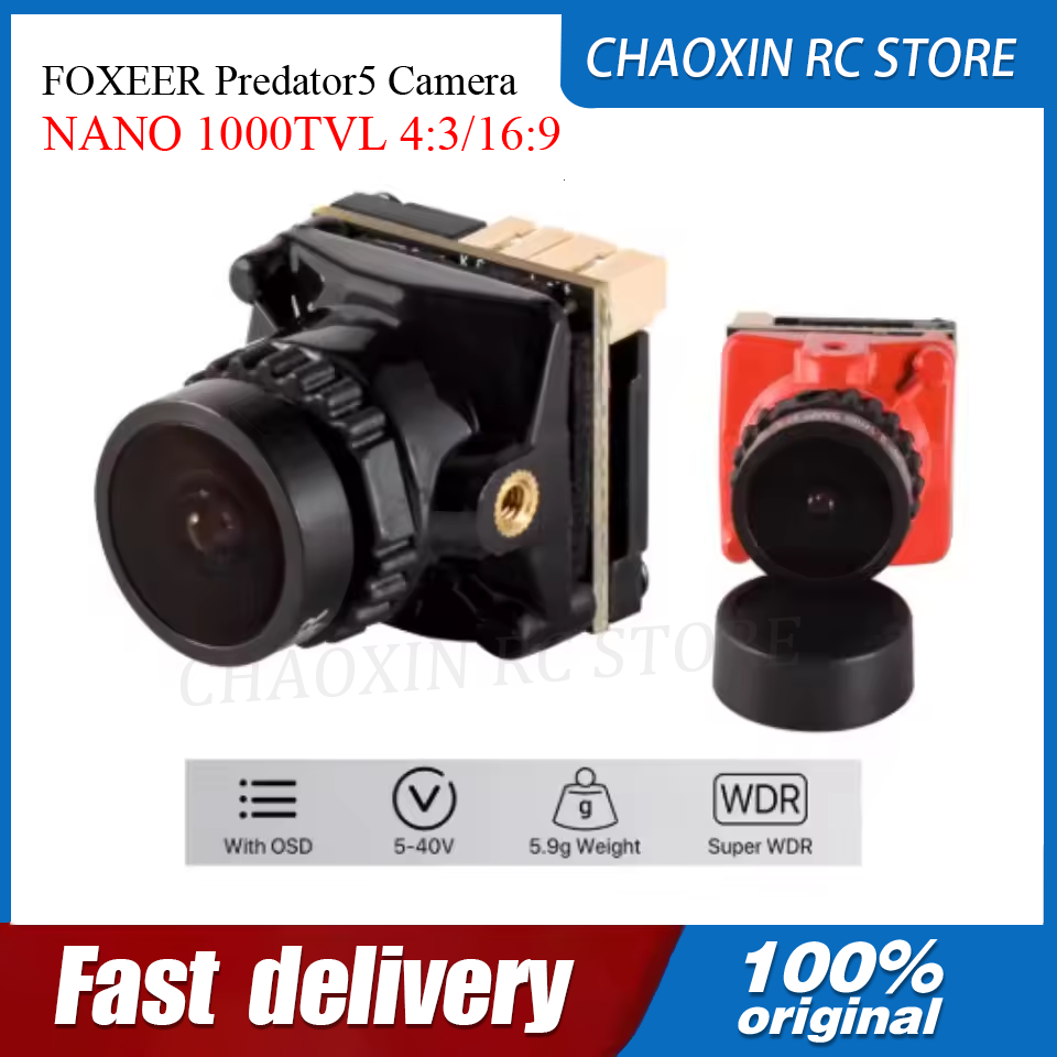 FOXEER Predator5 Camera NANO 1 - Drone Battery recension och pris