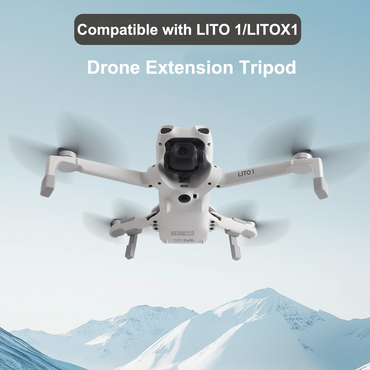 Landing Gear Extender for DJI  - Drone Landing Gear recension och pris