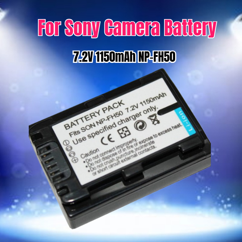 7.2V 1150mAh NP-FH50 Camera Ba - Drone Battery recension och pris