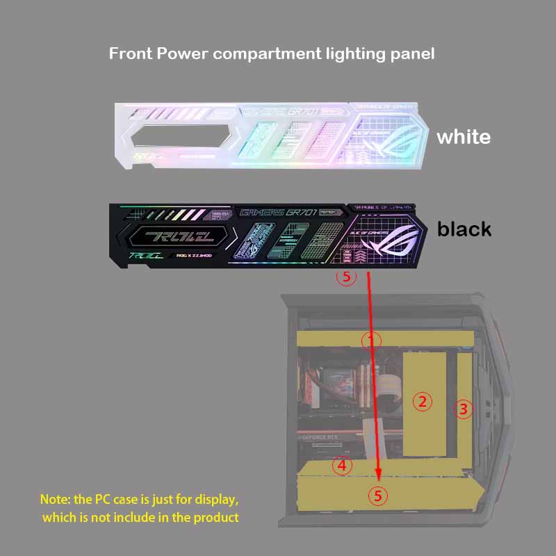 Laser Engraving ARGB Lighting  - Holy Stone Drone Hs440 recension och pris