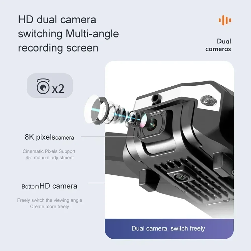 G6 pro Drone with 8K Dual Came - Drone Gps Module recension och pris