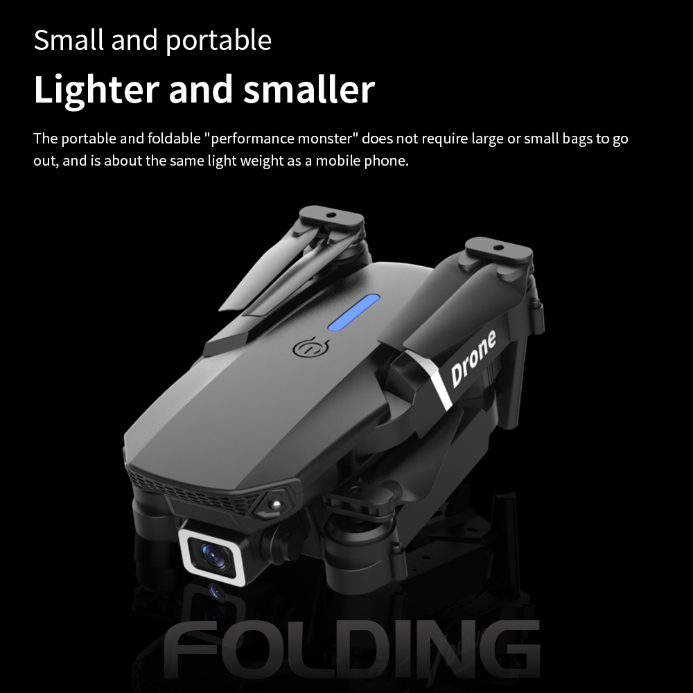 2026 Hot Sale E88 4k Mini Heli - Eachine Drone E58 recension och pris