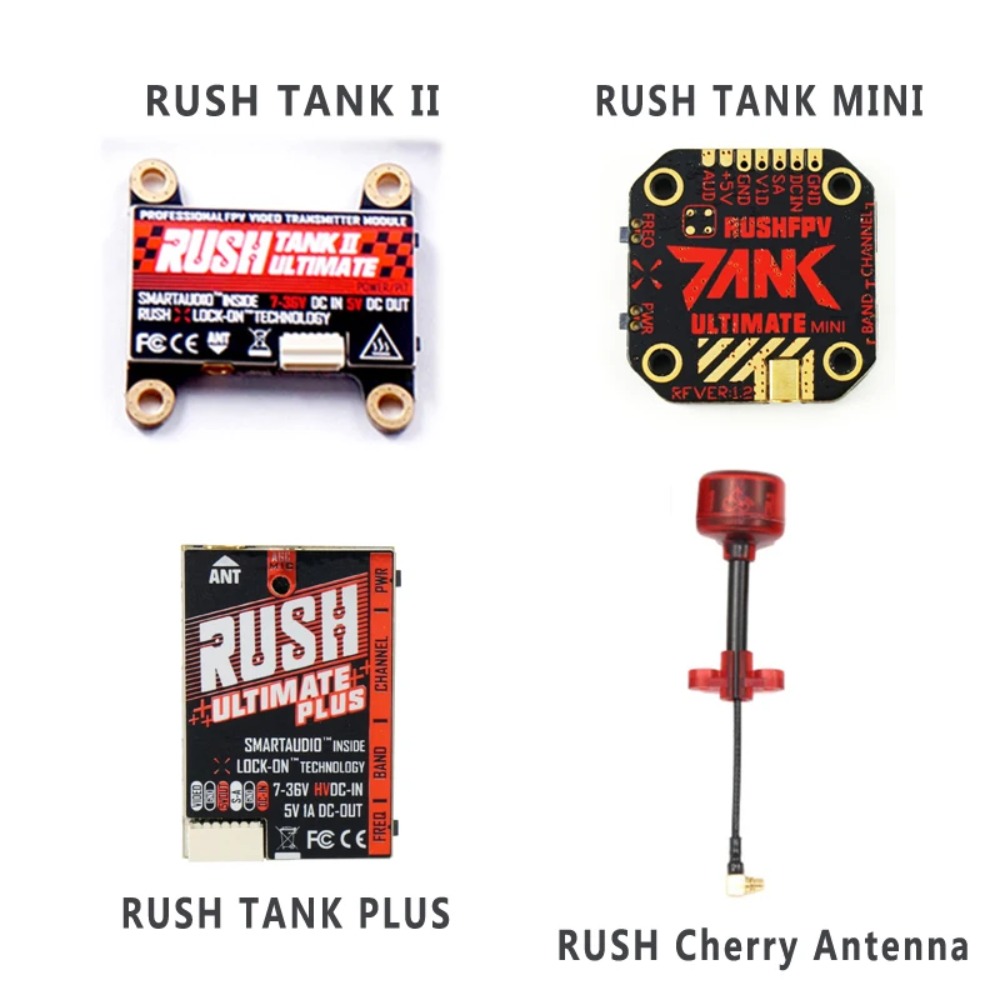 RUSH TANK Ultimate II/Mini/PLU - Drone Frame recension och pris