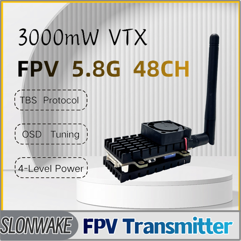 SLONWAKE 5.8G 3000mW Simulatio - Drone Frame recension och pris