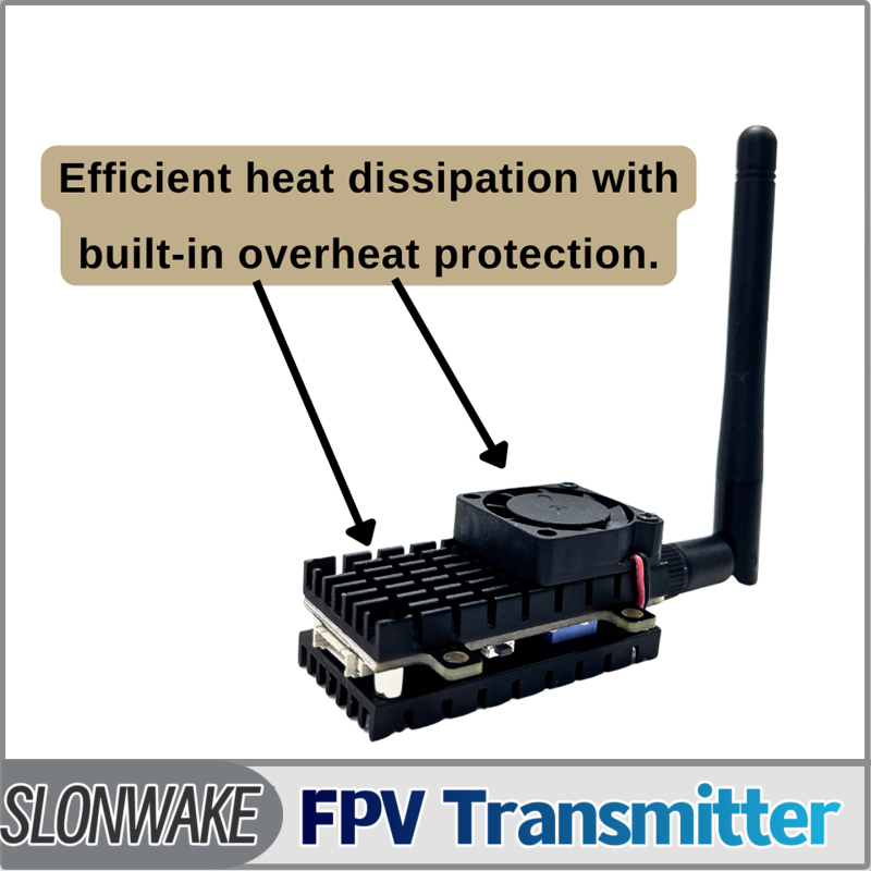 SLONWAKE 5.8G 3000mW Simulatio - Drone Frame recension och pris