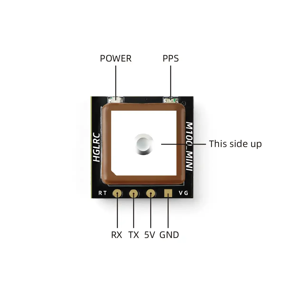 HGLRC M100 Mini GPS Module M10 - Drone Gps Module recension och pris