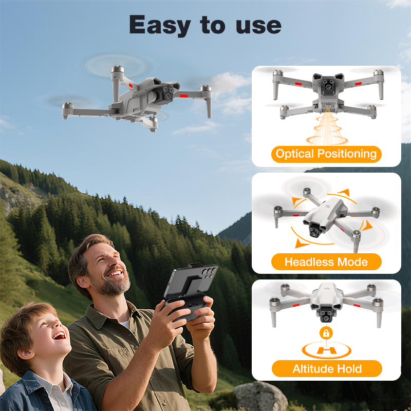 NEW Hot L017 Pro Drone Brushle - Drone Gps Module recension och pris