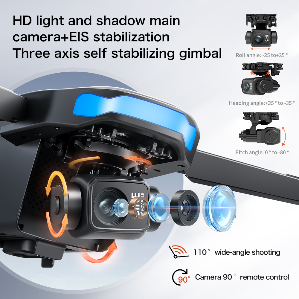 New S-X1 MAX Drone GPS 8K Prof - Drone Gps Module recension och pris