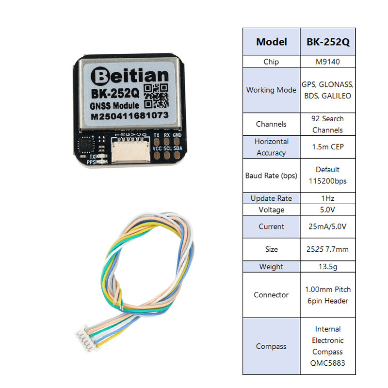 Beitian BK-252Q GPS GNSS Modul - Drone Gps Module recension och pris
