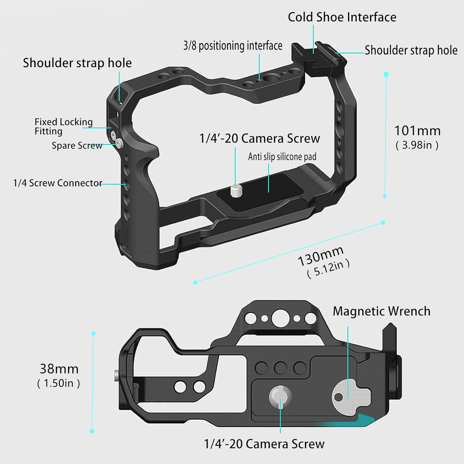 R50 Camera Cage for Canon EOS  - Canon Camera Eos R50 recension och pris