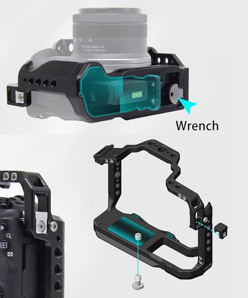 R50 Camera Cage for Canon EOS  - Canon Camera Eos R50 recension och pris