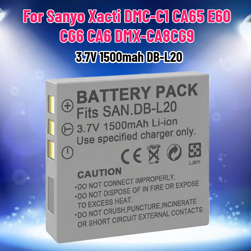 3.7V 1500mah DB-L20 Battery fo - Drone Battery recension och pris